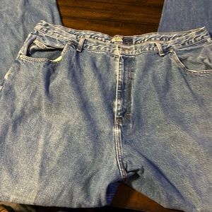 Faded Glory Relaxed Fit Jeans in size 24 Tall 100% Cotton Straight Leg